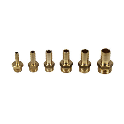 Schlauchtülle Schlauchnippel Fitting Tülle Stutzen 1/4'' 3/8'' 1/2'' Messing