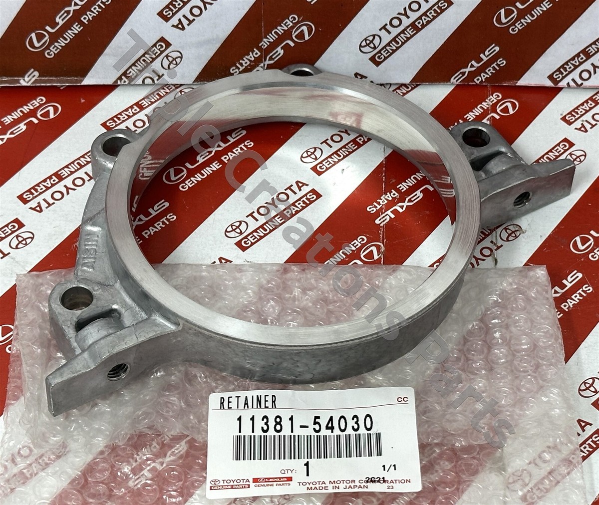 TOYOTA GENUINE OEM 11381-54030 RETAINER, ENGINE REAR OIL