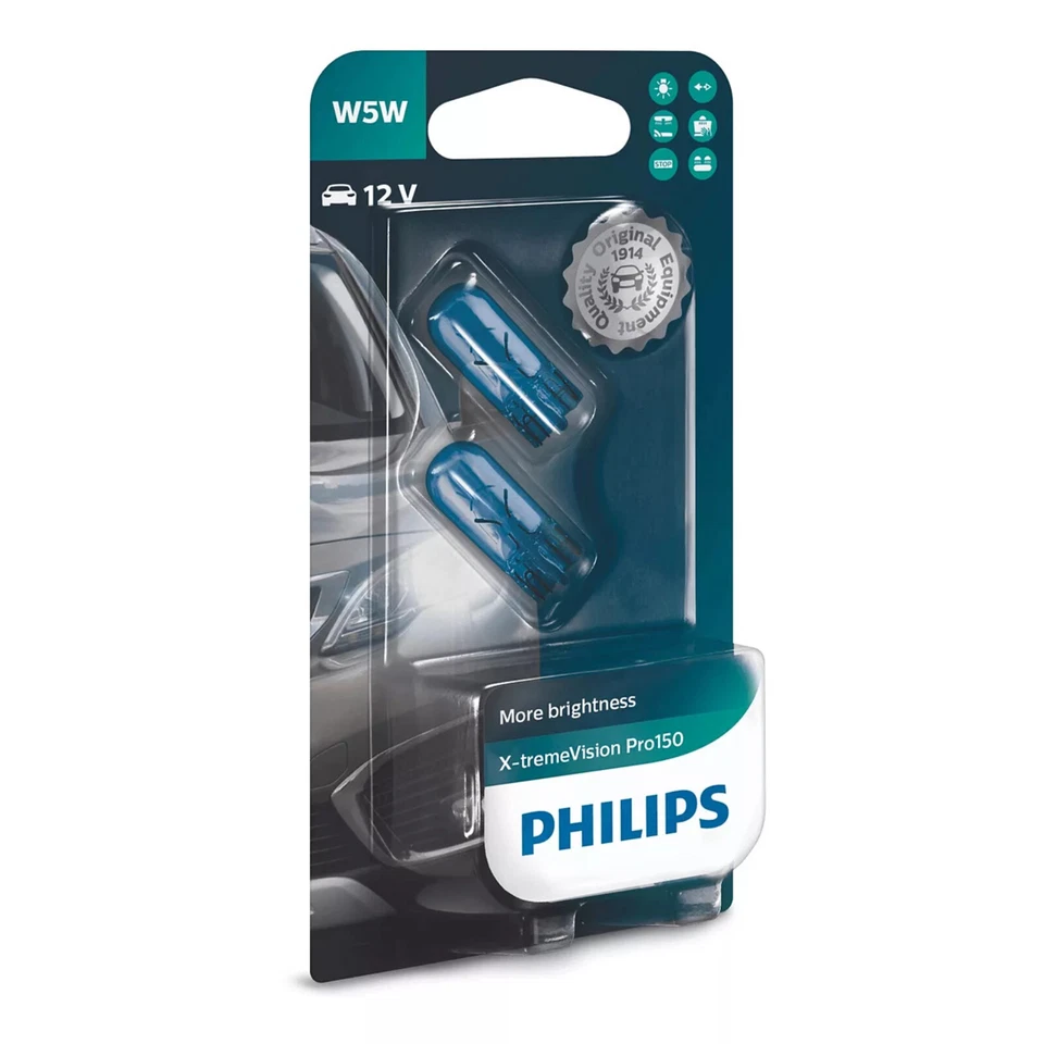 2x Auto Lampe Philips Halogen Leuchtmittel X-tremeVision H11 55W 12V - Bild 3 von 4