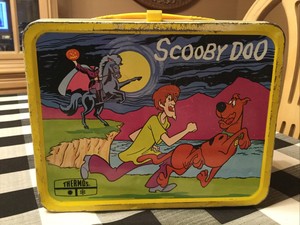 1973 scooby doo metal lunch box