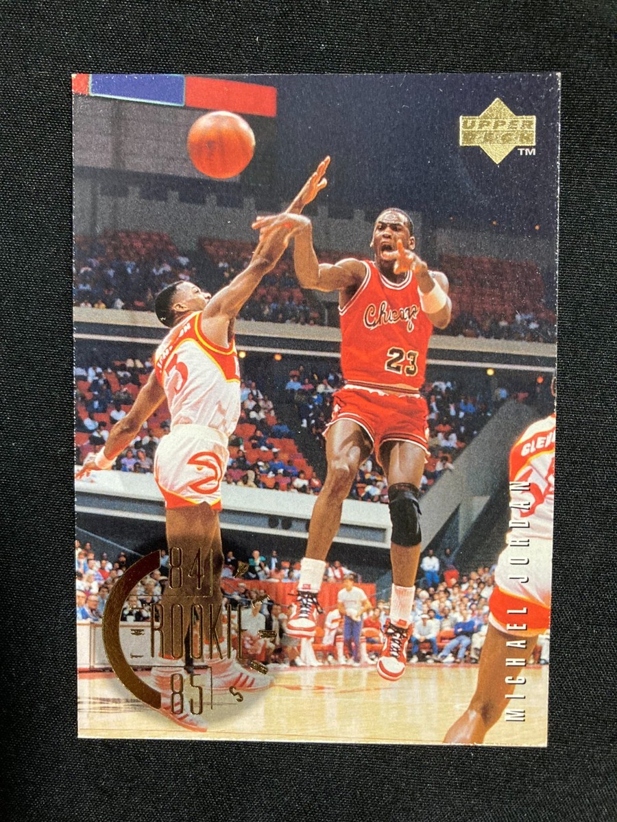 1995 Upper Deck Rookie Basketball Michael Jordan #137 Nrmt 1995 Upper Deck Rookie Basketball Michael Jordan #137 Nrmt