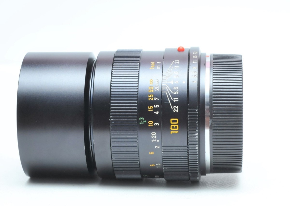 ライカ LEITZ WETZLAR MACRO-ELMAR-R 100mm F4 Leitz Wetzlar / Leitz Canada Macro-Elmar-R 100mm F/4 [11232, 11234