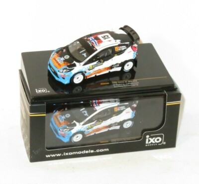 Modèle Réduit Ford Fiesta RS WRC Rallye De Suède 2016 - Mads Østberg - IXO Diecast Club 1/43 - Neuf En Boîte