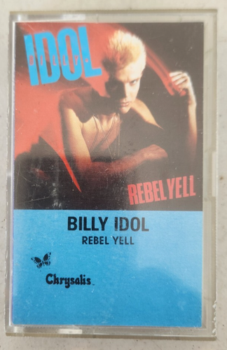 Vintage 1983 Billy Idol Rebel Yell Audio Cassette Tape Chrysalis Records Punk