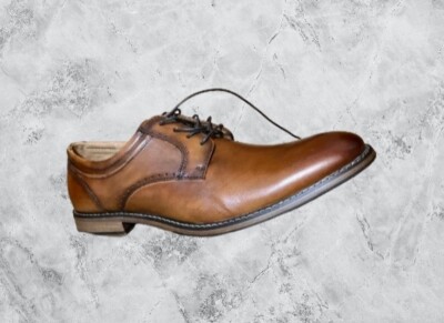 Stacy Adams Faulkner Plain Toe Oxford Dress Shoes Cognac 221  display picture 1