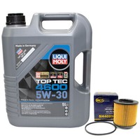 MotoröL Set 5W-30 5 Liter + ÖLfilter SH 4025 P FüR Audi A3 A3 Sportback