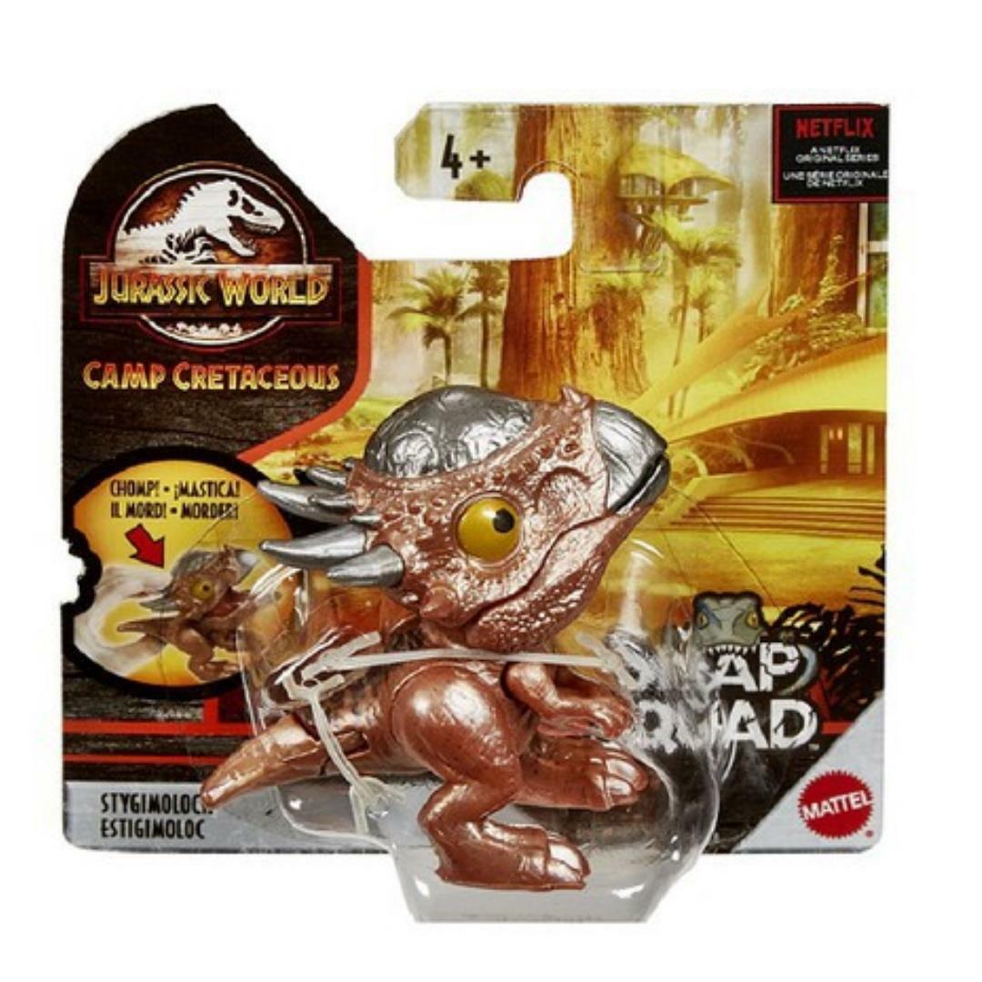 Jurassic World Snap Squad Camp Cretaceous Stygimoloch Clip On Toy