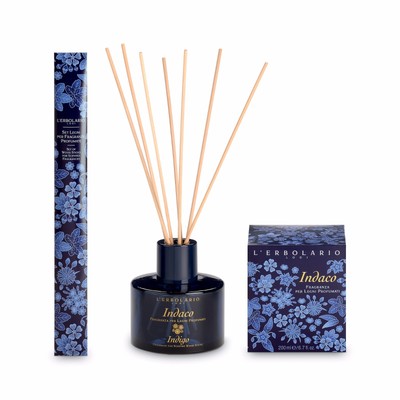 L'Erbolario INDACO Fragranza per legni Profumati 200ml Indigo profumo  ambiente | eBay