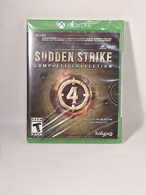 Sudden Strike 4: Complete Collection (Microsoft Xbox One)-NEW SEALED