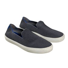 Rothy's Size 9 Women's Gray Solid Knit The Original Slip On Sneaker Shoes