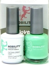 NOBILITY Gel Nail Polish 0.5fl.oz UV/LED Gel Color Duo NBCS118- Ocean Spray