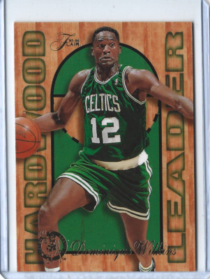 1995-96 Fleer Flair Dominique Wilkins Hardwood Leader Insert  Boston Celtics 