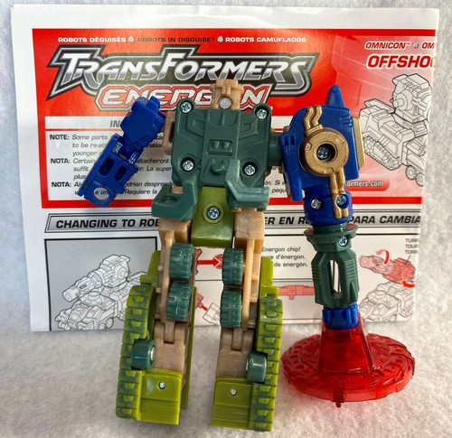 Figura de acción Hasbro Transformers Energon OFFSHOOT 2004 completa - Imagen 3 de 4