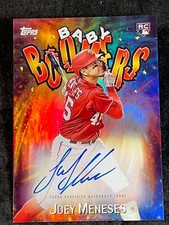 2023 Topps FOIL REFRACTOR Baby Boomers ROOKIE AUTO Joey Meneses item 2