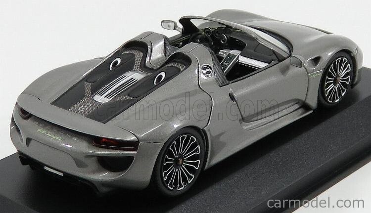 Minichamps 2013 PORSCHE 918 SPYDER IAA Silver (DEALER ED) 1:43 New