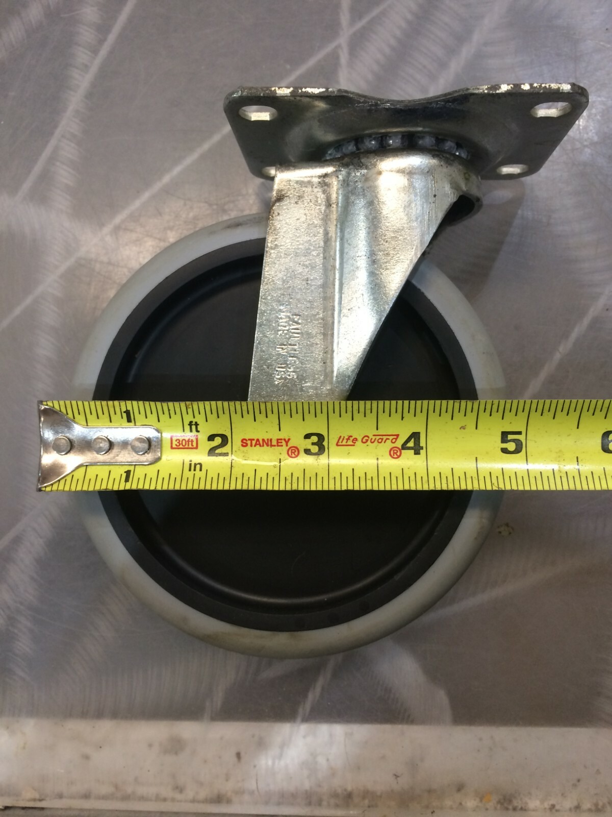 Faultless 5"x 1" Swivel Plate Caster eBay