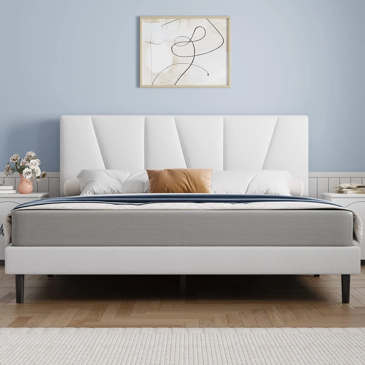 Off white nightstand for bedroom set of 2 deals