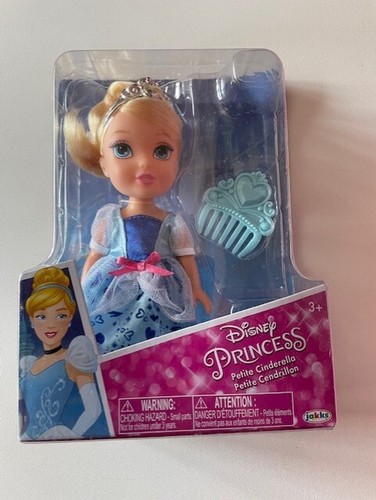 Disney Princess Cinderella Petit Doll with Comb NEW