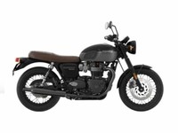 2022 Triumph Bonneville T120 Black Matt Jet Black Matt Graphite