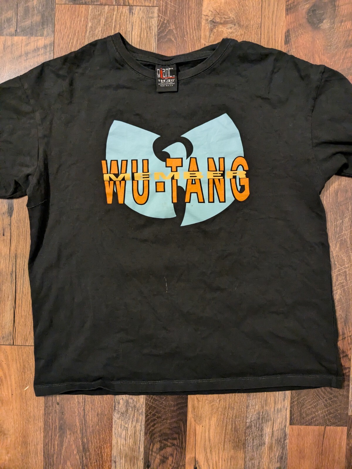 Wu Tang Clan Vintage 1990s Rap Tee Shirt Large L Hip Hop Forever