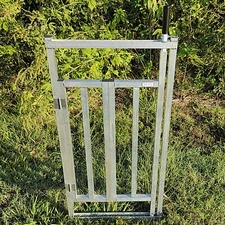 Aluminum 40-Inch-Tall Sheep & Goat Folding Stop Gate 4 Sorting Alley Pen Systems