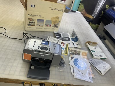 Vintage HP PhotoSmart 245 Digital Photo Inkjet Printer