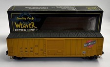 WEAVER O SCALE ULTRA LINE 50 BOX CAR CNW CHIC...