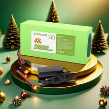 H HAILONG 48V 20AH LITHIUM Battery E-Bike battery for 200-1200W motor Battery