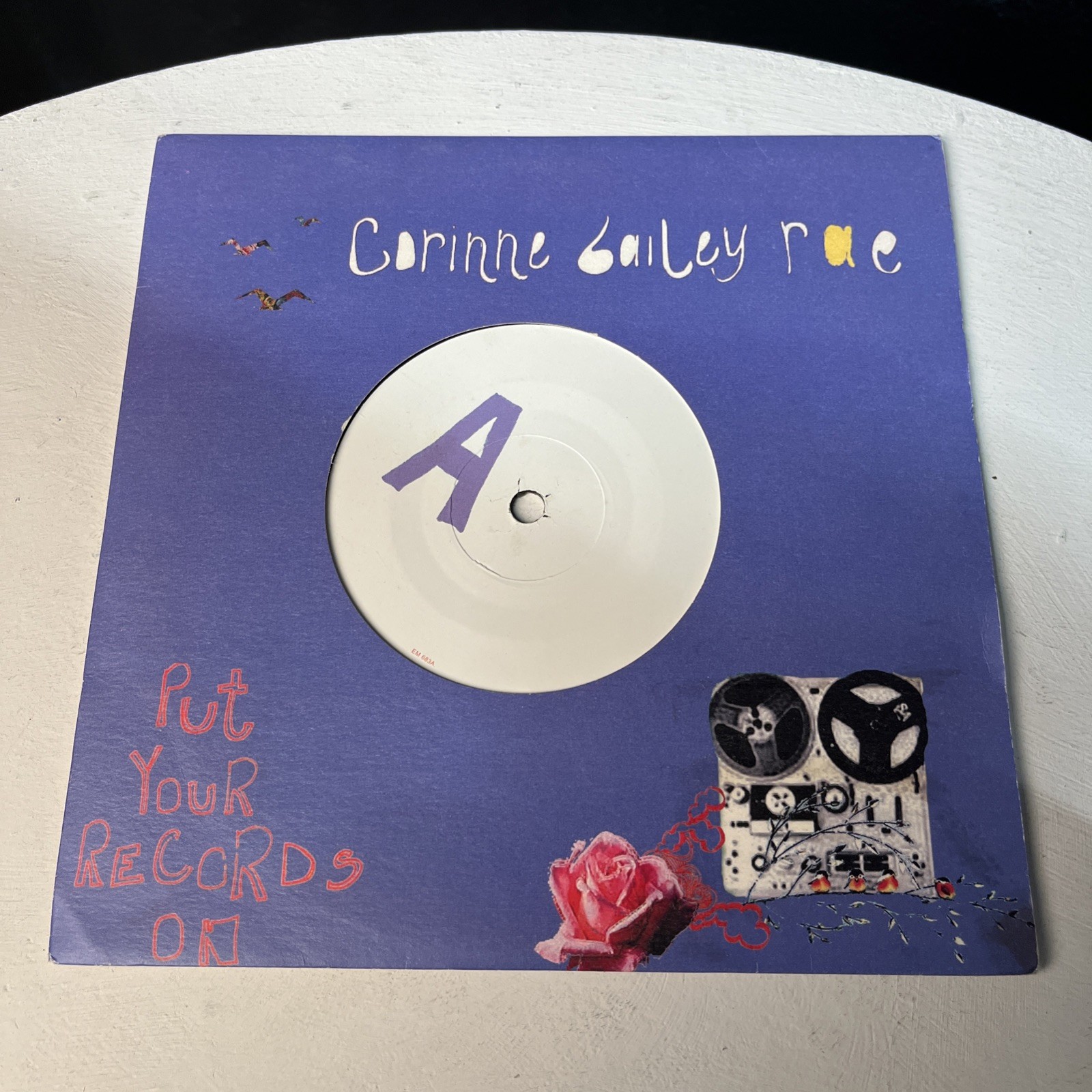 Corinne Bailey Rae – Put Your Records On 7" Vinyl Funk Soul Pop 2006 EXCELLENT