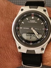 Men's Casio Illuminator AW-80 Alarm Chrono Watch! New Battery & Maratac Band!