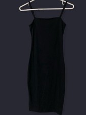 Black Rue21 Bodycon Dress Women's Size XS Sleeveless Stretch