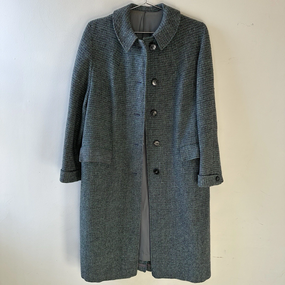 Vintage Harris Tweed Coat In Women's Coats & Jackets for sale | eBay