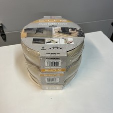 D-Line 6ft Floor Cord Cover - PACK OF 3 - Cable Protector, Hide Extension Cords