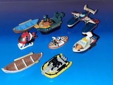 HUGE Micro Machines Exploration Lot X8 Coast Guard Patrol Seaplane Rescue Sub  ..