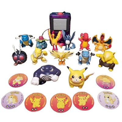 Vintage Tomy Nintendo Pokémon Figures 1999 Toys Lot RARE Mini Charizard Pikachu 