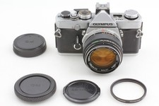  Exc 5 Olympus OM-1 SLR Film Camera Zuiko Auto-S 50mm f1.4 Lens From JAPAN