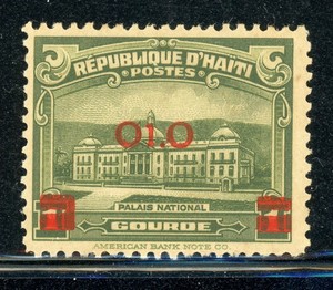 HAITI MH Selections: Scott #359a 01.0/1G ERROR in Decimal Place $$