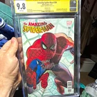 Marvel Amazing Spider-Man #789 CGC 9.8 Lenticular Cover Signed John Romita