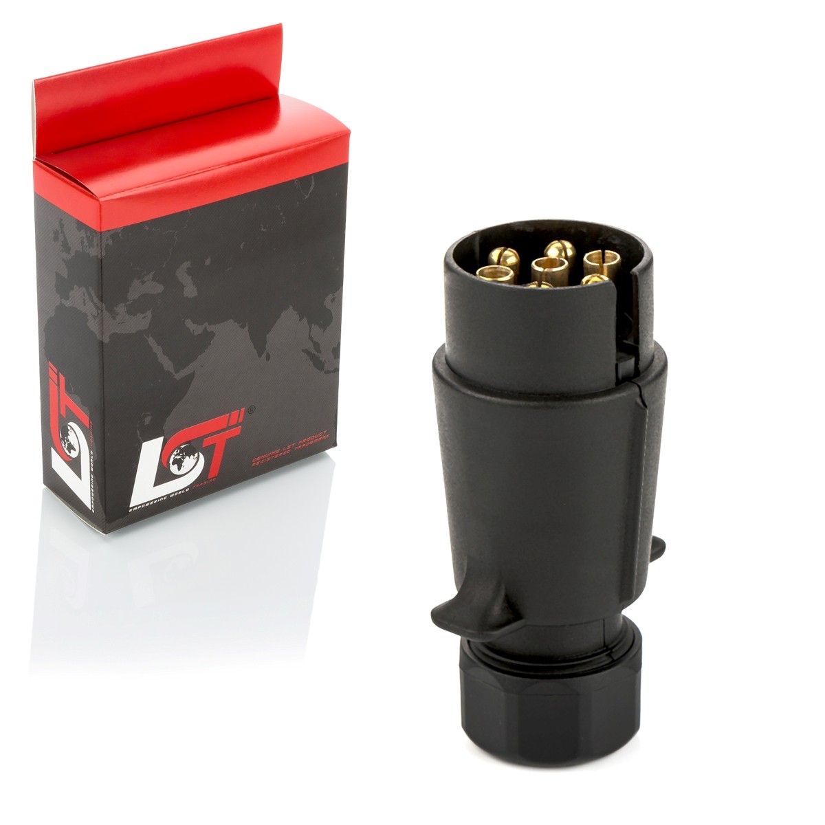 Socket Trailer Coupling AHK 7-Pin Connection 12 Volt for SAAB
