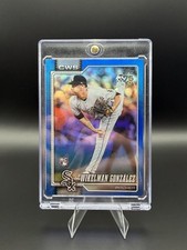 Topps 2026 Series 1 Chicago White Sox Wikelman Gonzalez RC Parallel #167 /150