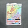 Pokémon Rayquaza GX 177/168 Rainbow Rare Full Art Holo SM Celestial Storm Card