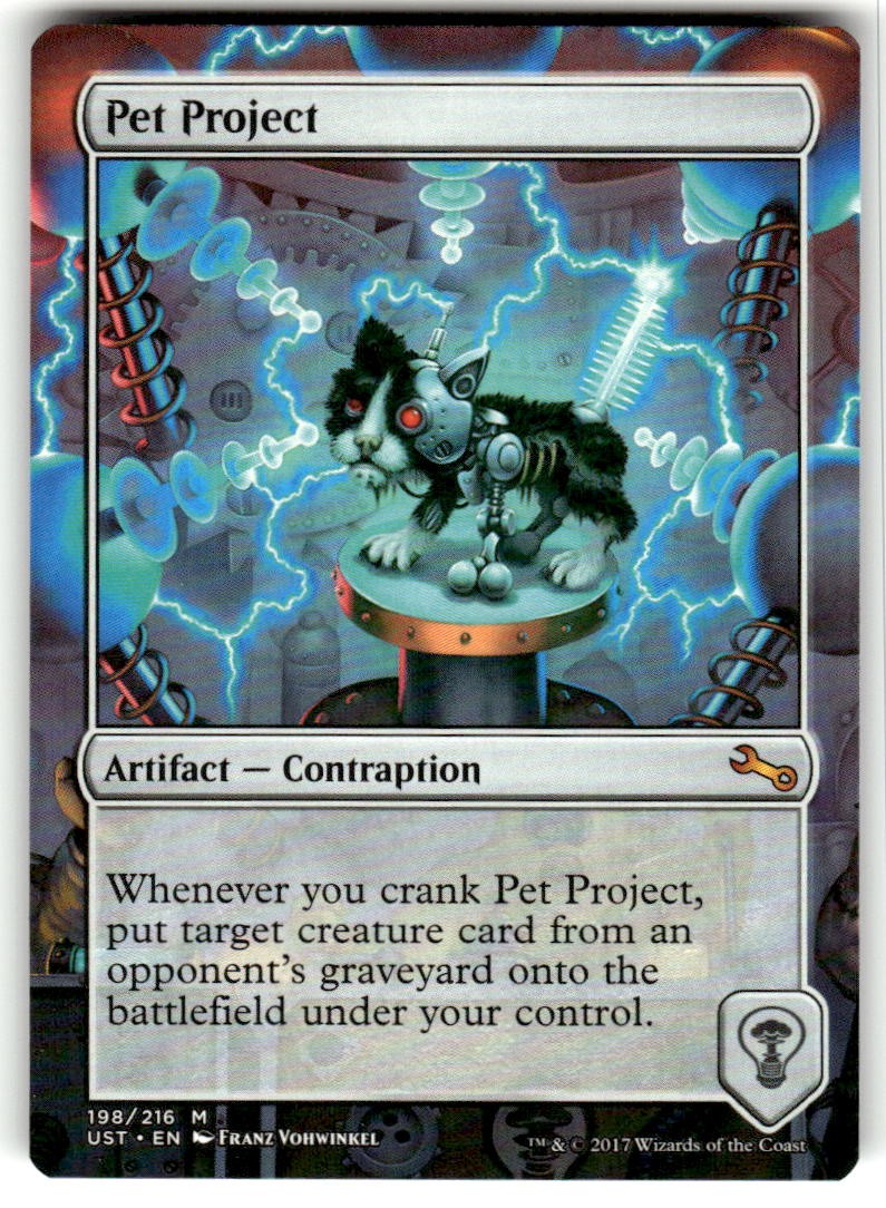 Pet Project 198 Mythic Unstable Magic: The Gathering Near Mint