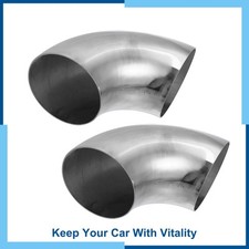 Od 4 Inch4 90 Degree Mandrel Bend Elbow Bend Tube Exhaust Universal Pack 2