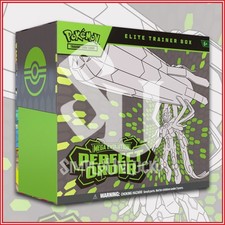 Pokemon TCG: Mega Evolution Perfect Order Elite Trainer Box ME Ships 3/27