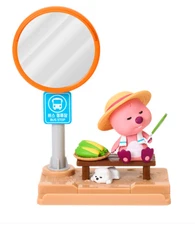 Zanmang Loopy Countryside Vacation Scene Figure Desk Mirror Ornament