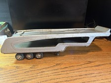 VTG SSS International Japan Tin Litho Toy Car Hauler Trailer Only RARE HTF GOOD