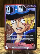 Sabo (004) (Alternate Art) OP13-004 Carrying On His Will Foil