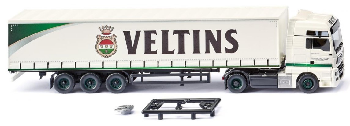MAN TGX Euro 6c WIKING miniature premium 1/87 pour collectionneur exigeant