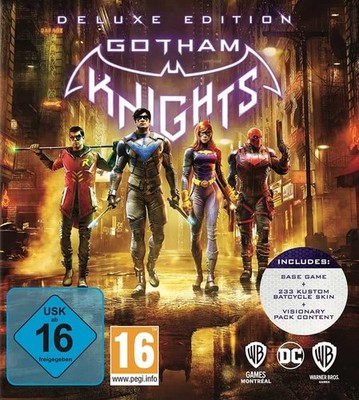 Gotham Knights Deluxe Edition PC Download Steam Code Email Key