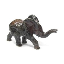 Northern Rose Elephant - African Elephant Calf - miniature porcelain figurine
